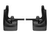 WeatherTech 2018+ Jeep Wrangler Sport/Sport S Rear No Drill MudFlaps - Black