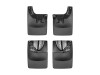 WeatherTech 2016 Toyota Tacoma No Drill Front & Rear Mudflaps - Models without Fender Flares