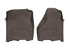 WeatherTech 12-18 Dodge Ram 1500 Crew Cab / Extended Cab Front FloorLiner HP - Cocoa