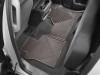 WeatherTech 2019+ Chevrolet Silverado 1500 Rear Rubber Mats - Cocoa