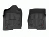 WeatherTech 08-14 Chevrolet Silverado 2500/3500 Crew/Extended Cab Vinyl Front FloorLiner - Black