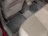 WeatherTech 2017+ Chevrolet Cruze Rear Rubber Mats - Black