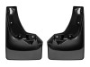 WeatherTech 2019+ Chevrolet Silverado 1500 Crew Cab No Drill MudFlaps - Black