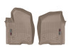 WeatherTech 2019+ Chevrolet Silverado 1500 Crew Cab Front FloorLiner - Tan