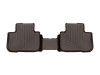 WeatherTech 2018+ BMW X3 Rear FloorLiner - Cocoa