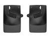 WeatherTech 2017+ Chevrolet Colorado No Drill Mudflaps - Black (ZR2 Model Only)