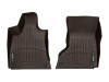 WeatherTech 14-16 Maserati Quattroporte Front FloorLiner - Cocoa (2 Grommet Style)