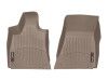 WeatherTech 2016+ Maserati Quattroporte Front FloorLiner - Tan (1 Grommet Style)