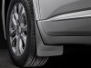 WeatherTech 2018+ Chevrolet Traverse No Drill Mudflaps - Black