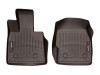 WeatherTech 2018+ Alfa Romeo Stelvio Front FloorLiner - Cocoa