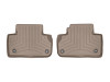 WeatherTech 2018+ Audi Q5/SQ5 Rear FloorLiner - Tan
