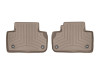 WeatherTech 2018+ Audi Q5/SQ5 Rear FloorLiner - Tan