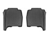 WeatherTech 14-16 Land Rover-Range Rover Rear FloorLiner - Black Long Wheelbase w/ 2nd Row Console