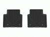 WeatherTech 22-23 Jeep Grand Cherokee WL (Incl. 2022 4xe) Rear Rubber Mats - Black