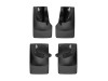 WeatherTech 2017+ Chevrolet Colorado No Drill Mudflaps - Black