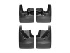 WeatherTech 07-14 Toyota Tundra No Drill Mudflaps - Black