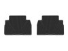 WeatherTech 19-20 Hyundai Santa Fe Rear Rubber Mats - Black