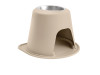 WeatherTech Pet Feeding System Single High 96oz 14in. Stainless Bowl - Tan