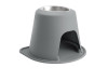 WeatherTech Pet Feeding System Single High 96oz 14in. Stainless Bowl - Dark Grey