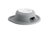 WeatherTech Pet Feeding System Single High 8oz 3in. Poly Bowl - Dark Grey
