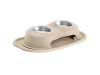WeatherTech Pet Feeding System Double High 8oz 3in. Stainless Bowl - Tan