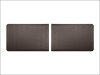 WeatherTech Comfort Mat Connect End Mats 24 x 36in. (2 Qty) Bordered - Cocoa