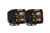 Rigid Industries Radiance 3in Amber Backlight - Surface Mount - Pair