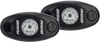 Rigid Industries A-Series Light - Black - Low Strength - Cool White - Set of 2