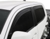 Husky Liners 07-21 Toyota Tundra DC Ventvisor Low Profile 4pc - Matte Black