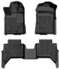Husky Liners 2024 Ford Ranger CC/SuperCrew Weatherbeater Front & 2nd Seat Floor Liners - Black