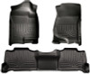 Husky Liners 07-13 GM Escalade ESV/Avalanche/Suburban WeatherBeater Black Front/2nd Row Floor Liners