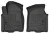 Husky Liners 2019 Chevrolet Silverado 1500 Crew Cab WeatherBeater Black Front Floor Liners