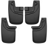 Husky Liners 05-15 Toyota Tacoma w/ OEM Fender Flares Front and Rear Mud Guards - Black