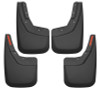 Husky Liners 14-17 Chevy Silverado 1500 / 15-16 Silverado 2500 HD Front and Rear Mud Guards - Black
