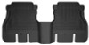 Husky Liners 19-24 Jeep Wrangler JLU WeatherBeater Second Row Black Floor Liners