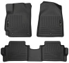 Husky Liners 2017 Hyundai Elantra Weatherbeater Black Front and Second Row Floor Liners