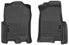 Husky Liners 07-10 Ford Expedition / Lincoln Navigator WeatherBeater Black Front Floor Liners