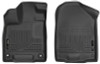 Husky Liners 2016 Honda Pilot WeatherBeater Front Black Floor Liners