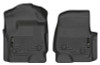 Husky Liners 17 Ford F-250 Super Duty SuperCab WeatherBeater Black Floor Liners
