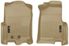 Husky Liners 2015 Ford Expedition/Lincoln Navigator WeatherBeater Front Tan Floor Liners