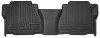 Husky Liners 07-13 Toyota Tundra Crew Cab / Ext Cab WeatherBeater Black 2nd Seat Floor Liners
