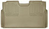 Husky Liners 15 Ford F-150 SuperCrew Cab WeatherBeater Tan 2nd Seat Floor Liner
