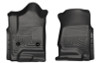 Husky Liners 14 Chevrolet Silverado/GMC Sierra 1500 Weatherbeater Black Front Floor Liners