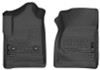 Husky Liners 14 Chevrolet Silverado/GMC Sierra 1500 Weatherbeater Black Front Floor Liners