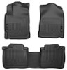 Husky Liners 10-13 Lexus RX350/RX450h WeatherBeater Black Front & 2nd Seat Floor Liners