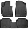 Husky Liners 2014-2016 Hyundai Elantra WeatherBeater Combo Black Floor Liners
