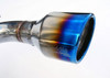 Invidia Subaru BRZ / Scion FRS Q300 w/ Rolled Titanium Tips Cat- Back Exhaust (Blue Edge)