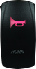 DragonFire Racing Lighted Switch Horn On/Off Red