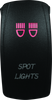 DragonFire Racing Lighted Switch Spot Light On/Off Red