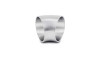 Vibrant 1.5-inch OD T304 Stainless Steel 45-Degree Mandrel Bend Elbow with 1.5-inch Centerline Radius